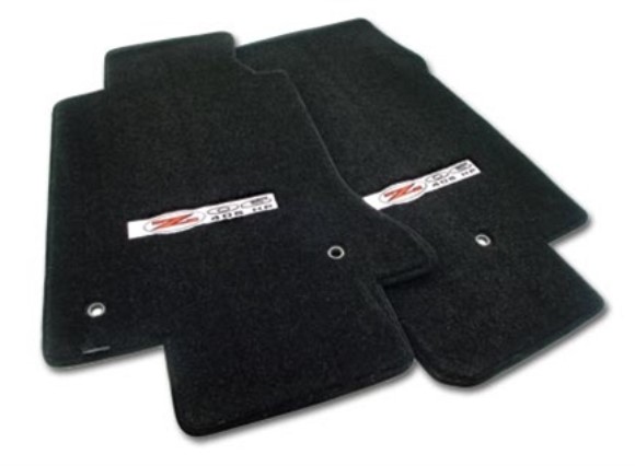 Mats. Black W/Z06 405HP Applique 02-04