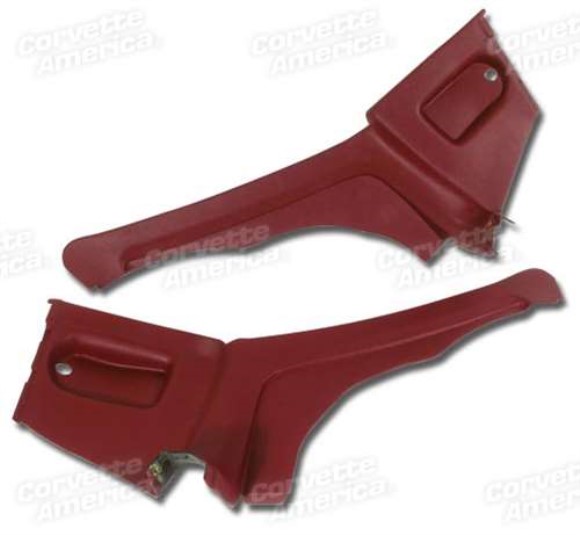 Rear Quarter Panels. Oxblood Coupe 74-75