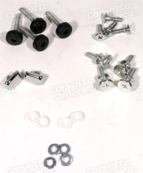 Seat Hardware Repair Kit. W/Buttons - 22 Piece 74-78