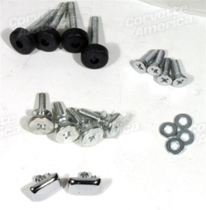 Seat Hardware Repair Kit. W/Buttons - 18 Piece 70-73