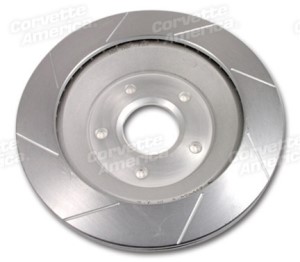 Brake Rotor. Rear RH Power Slot 88-96