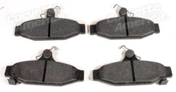 Brake Pads. Rear Hawk HP Street 84-87