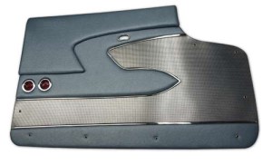 Door Panels. Blue Deluxe Metal Support 58