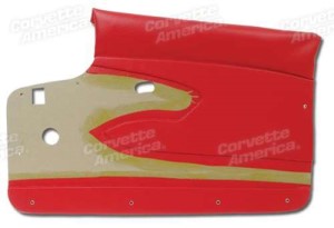 Door Panels. Red W/O Supports 59