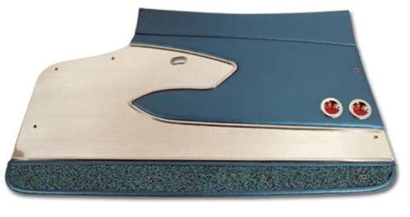 Door Panels. Turquoise Deluxe 60