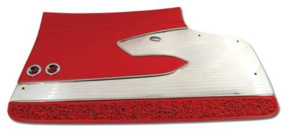 Door Panels. Red Deluxe 61