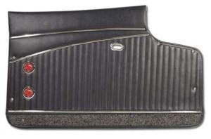 Door Panels. Black Deluxe 62