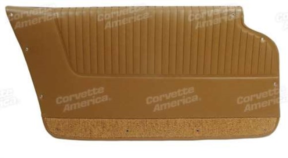 Door Panels. Saddle - Convertible - With Felt 63-64