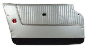 Door Panels. Silver With Black Carpet - Coupe - With Trim 64