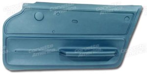 Door Panel. Bright Blue Coupe With Felt RH 65-66