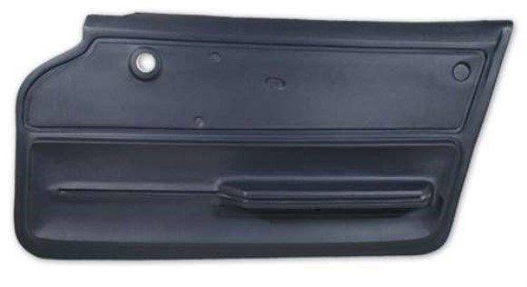 Door Panel. Dark Blue Coupe With Felt RH 66