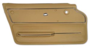 Door Panel. Saddle Coupe With Trim LH 65-66