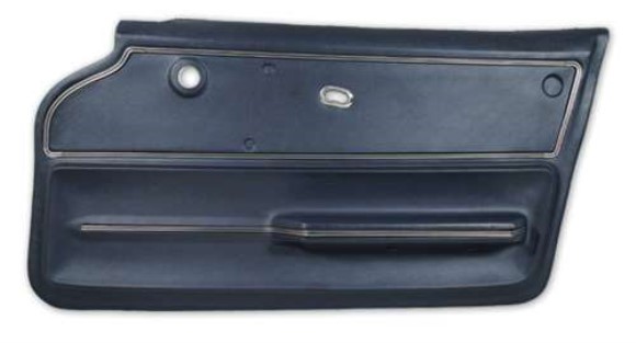 Door Panel. Dark Blue Coupe With Trim RH 66