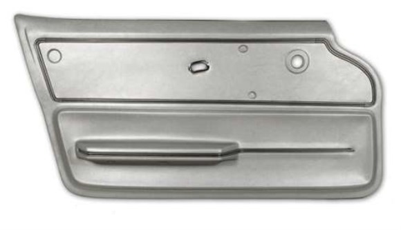 Door Panel. Silver Convertible With Trim LH 65-66