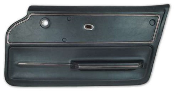 Door Panel. Green Convertible With Trim RH 65-66