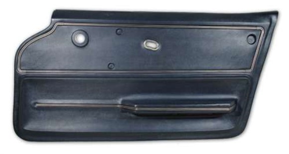 Door Panel. Dark Blue Convertible With Trim RH 66