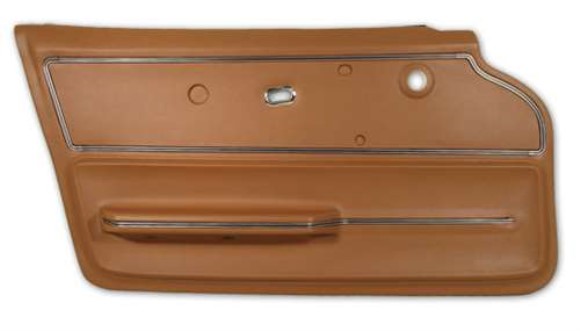 Door Panel. Saddle Coupe With Trim LH 67