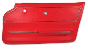 Door Panel. Red Coupe With Trim RH 67