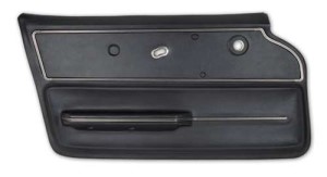 Door Panel. Black Convertible With Trim LH 67