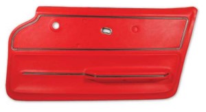 Door Panel. Red Convertible With Trim RH 67