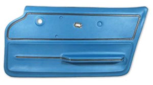 Door Panel. Bright Blue Convertible With Trim RH 67