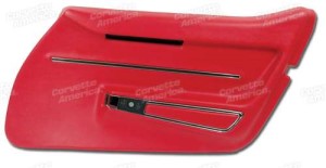 Door Panel. Red With Trim RH 68