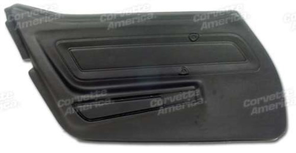 Door Panel. Black LH 70-76