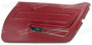 Door Panel. Oxblood Standard RH 73-75