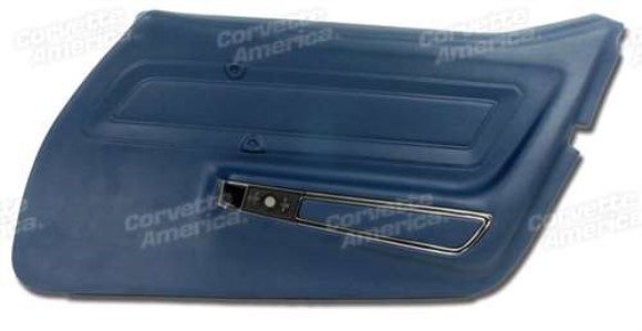 Door Panel. Royal Blue Standard RH 71-72