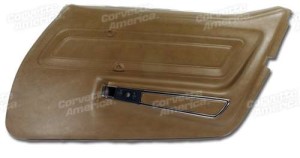 Door Panel. Dark Saddle Standard RH 70-72