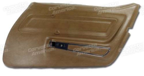 Door Panel. Dark Saddle Standard RH 70-72