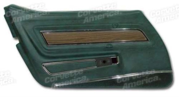 Door Panel. Blue Green Deluxe LH 76