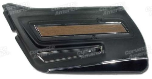 Door Panel. Black Deluxe LH 70-76