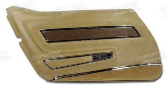 Door Panel. Buckskin Deluxe LH 76