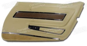 Door Panel. Light Saddle Deluxe RH 70-72