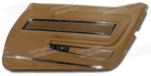 Door Panel. Dark Saddle Deluxe RH 73