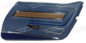 Door Panel. Royal Blue Deluxe RH 71-72