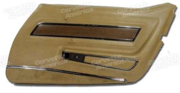 Door Panel. Medium Saddle Deluxe RH 73-75