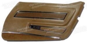 Door Panel. Dark Saddle Deluxe RH 70-72