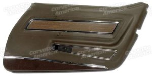 Door Panel. Dark Brown Deluxe RH 76