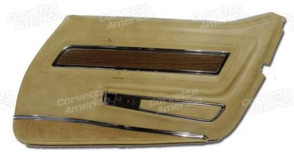 Door Panel. Buckskin Deluxe RH 76