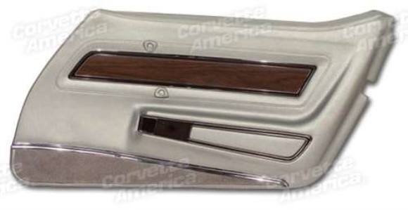 Door Panel. Silver Deluxe RH 74-75