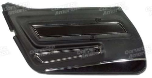 Door Panel. Black Deluxe LH 77