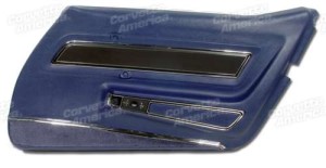 Door Panel. Dark Blue Deluxe RH 77