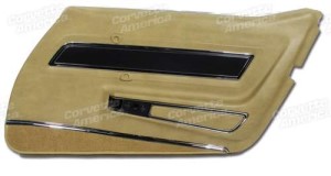 Door Panel. Buckskin Deluxe RH 77