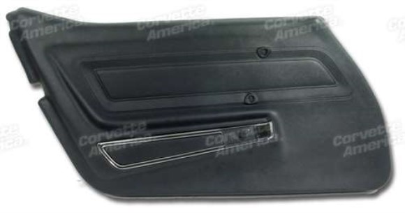 Door Panel. Black Standard LH 77