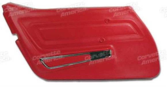 Door Panel. Red Standard LH 77