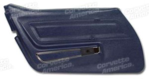 Door Panel. Dark Blue Standard LH 77