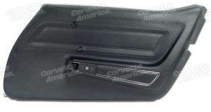 Door Panel. Black Standard RH 77