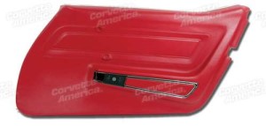 Door Panel. Red Standard RH 77